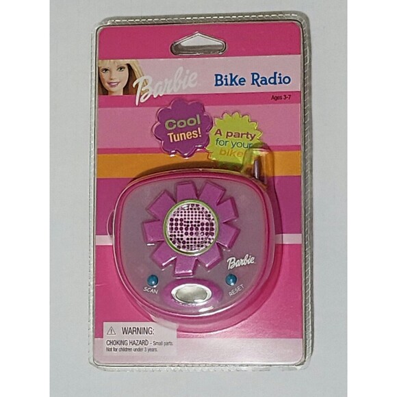 Vintage 2002 Barbie Bike Radio Cool Tunes New Sealed - Picture 2 of 4